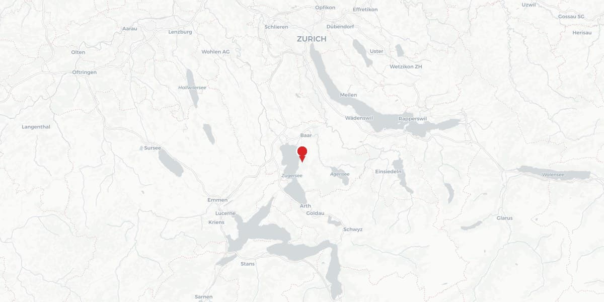Carte de la zone d'exploitation — Actifs numériques souverains
