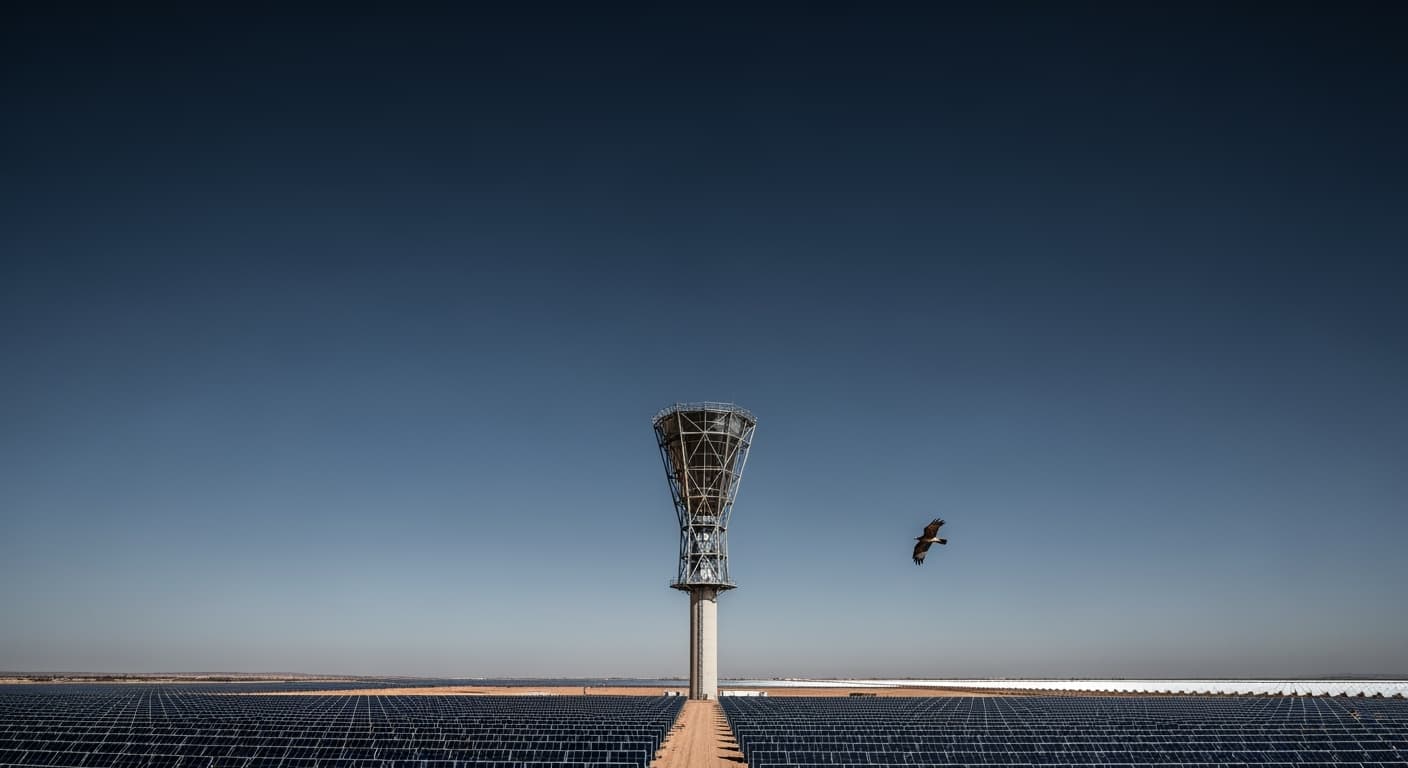 Photographie du site Fermes solaires Ouarzazate — vue 2